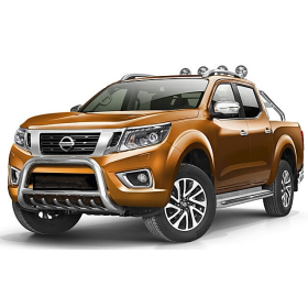 Navara Bull Bar - Reinforced Stainless Steel - Approved - NP300 from 2016 to 2022
