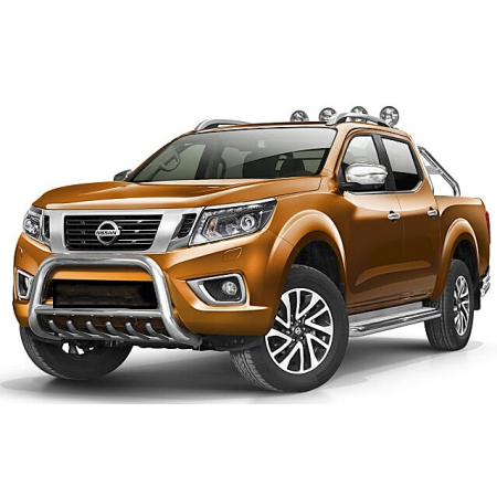 Pare-Buffles Navara - Inox Renforcé - Homologué - NP300 de 2016 à 2022
