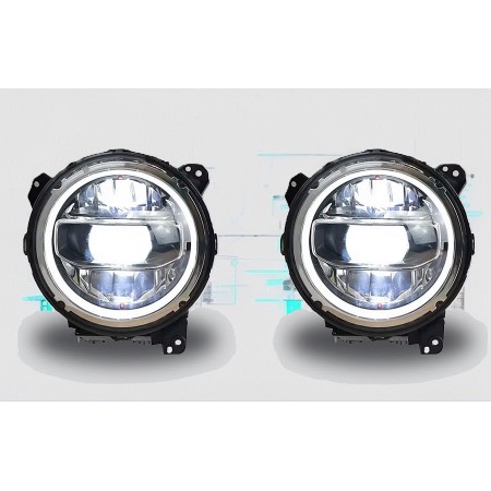Jeep Wrangler JL LED Headlights
