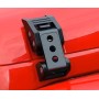 Jeep Wrangler JK Hood Fasteners - Black Steel