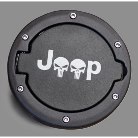 Jeep Wrangler JK "Punisher" Fuel Cap