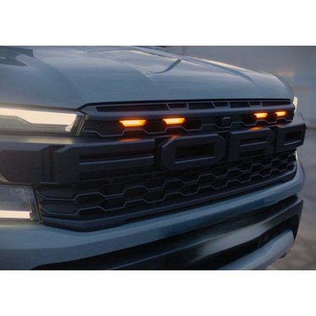 LED de parrilla Ford Raptor - Naranjas - Raptor desde 2023
