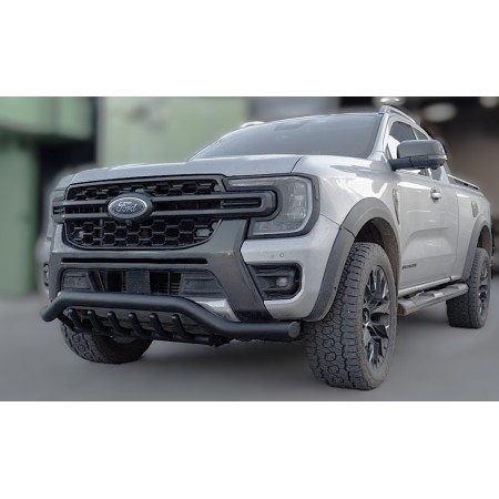 Pare-Chocs Ford Ranger - Avec Griffes - Inox Noir - à partir de 2023