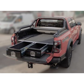 Tiroirs de Benne + Plateau Coulissant Ford Ranger et Raptor - Double Cab à partir de 2023