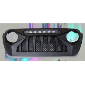 Calandre Jeep Wrangler JL - Barre Lumineuse Leds