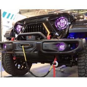 Parrilla Jeep Wrangler y Gladiator - Monster Dynamic Leds