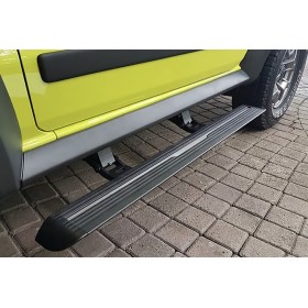 Jimny Running Boards - Automatic Retractable Electric Running Boards - Unfolded
