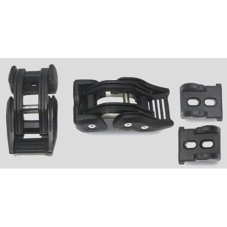Attaches de Capot Jeep Wrangler JK - Alu