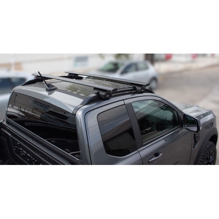 Ford Ranger Roof Racks - Double Cab from 2012 with Bars