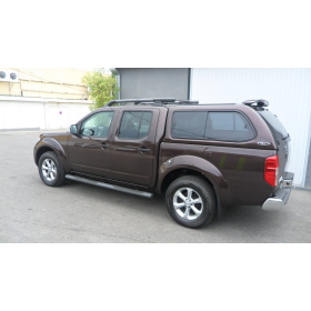 Techo rígido Navara - SJS Prestige Vidriado - D40 Doble Cabina - Basculante 150 cm