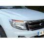 Enjoliveurs Ford Ranger - Entourages Phares Chrome - de 2012 à 2015