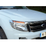 Ford Ranger Hubcaps - Chrome Headlight Surrounds - from 2012 to 2015