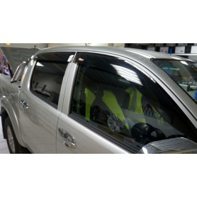 Air Hilux deflectors - (Vigo Double Cabin from 2005 to 2015)