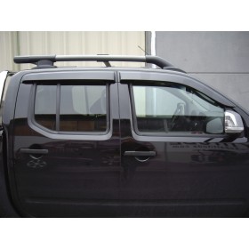 Déflecteurs d'Air Navara - D40 - Double ou King Cabine