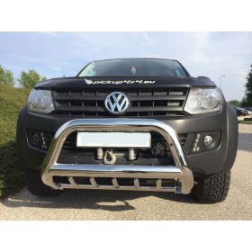 Pare-Buffles Amarok -  Inox Renforcé - Homologué CE - Double Cab