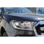 Copricerocchi Ford Ranger - Contorni fari cromati - dal 2016