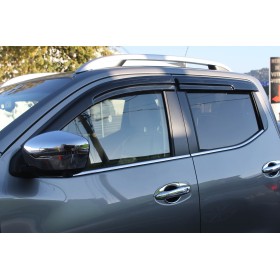 Navara Air Deflectors - NP300 Double Cabin from 2016