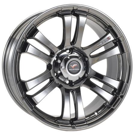Jantes BT-50 - Alu 20 Pouces Yachiyoda - Hexa T6 Black Chrome