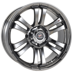 Cerchi Navara - 20 Pollici Alu Yachiyoda - Hexa T6 Nero Cromato (D40)