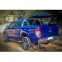 Ford Ranger DumpSter Cover - Multiposition + Roll Bar - (Double Cab)