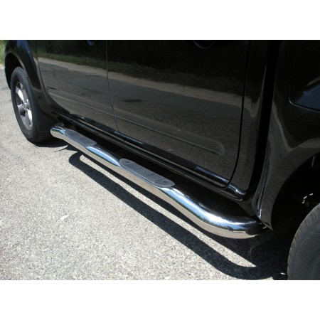Navara Footboards - Tubolari in acciaio inox - D40 Doppia cabina
