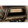 Ford Ranger bull bars - acero inoxidable negro reforzado - homologado