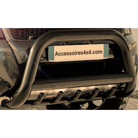 Ford Ranger bull bar - acciaio inox nero rinforzato - omologato