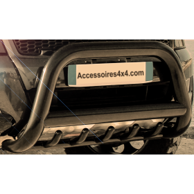Ford Ranger bull bars - reinforced black stainless steel - homologated
