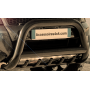 Ford Ranger bull bars - acero inoxidable negro reforzado - homologado