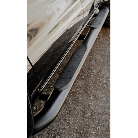 Marchepieds Ford Ranger - Tubulaires Noirs - de 2012 à 2022