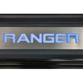 Ranger Light Door Sills - Blue - Double cab from 2012