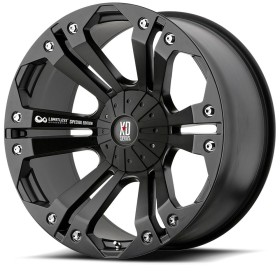 Ford Ranger Felge - 18" Alu - Monster I - Schwarz Matt