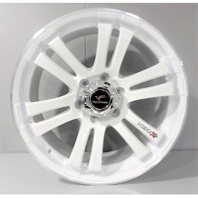 Ruote BT 50 - 20 Pollici Alu Yachiyoda - Hexa T6 Bianco