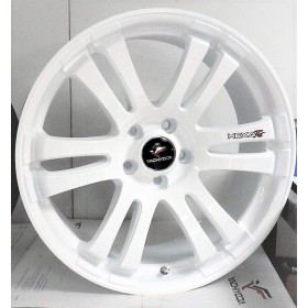 Ruote Fullback - 20 Pollici Alu Yachiyoda - Hexa T6 Bianco