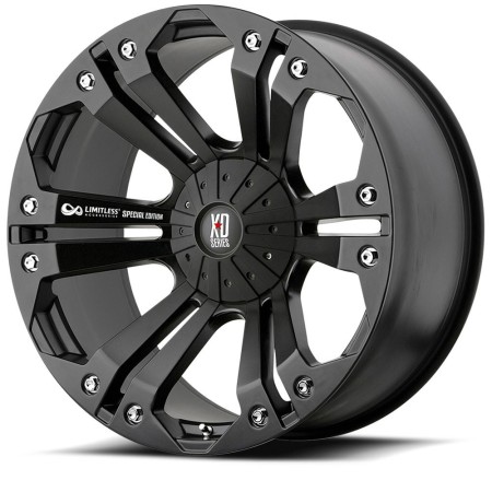 Cerchi L200 - 18 Pollici Alu - Monster I - Nero Opaco