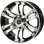 Cerchi D Max - 20 pollici Alu - Hexa T6 Black Sapphire Polish Line