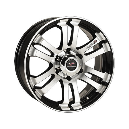 Ruote L200 - Alu 20" - Hexa T6 Nero Zaffiro Polish Line