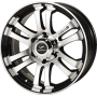 Ruote L200 - Alu 20" - Hexa T6 Nero Zaffiro Polish Line