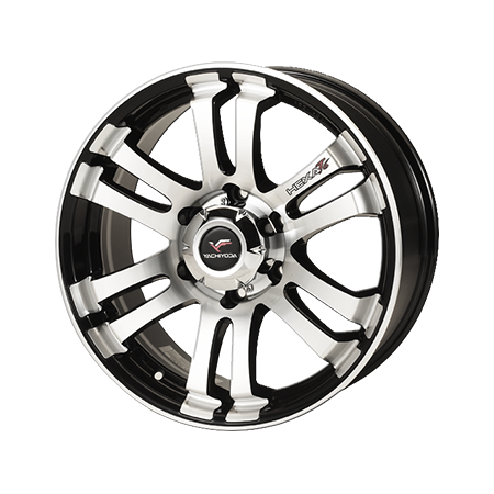 Ruote BT-50 - 20" Alu - Hexa T6 Black Sapphire Polish Line