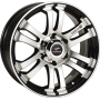 Cerchio Amarok - 22" Alu Yachiyoda - Hexa T6 Smalto Zaffiro Nero