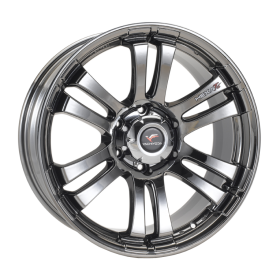 Hilux rims - Alu 22 inches Yachiyoda - Hexa T6 Black Chrome