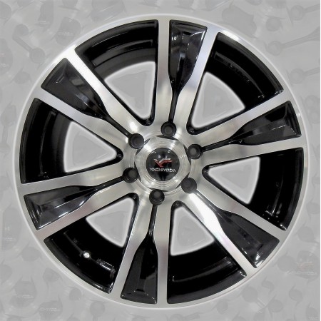 Jantes Fullback - Alu 20 pouces - Hexa T1 Black Sapphire Polish Line