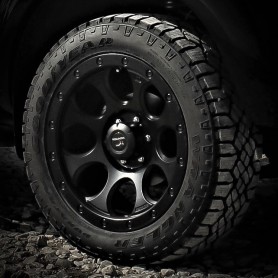 WHEELS BT 50 - Alu 20" XJ-01 - Black Matt - Tires