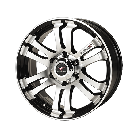 Ruote Alaskan - 20" Alu - Hexa T6 Nero Zaffiro Polacco