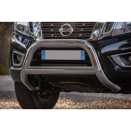 Pare-Buffles Navara - Inox - Homologué - NP300 de 2016 à 2022
