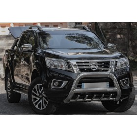 Navara Bull Bar - Acciaio Inox Rinforzato - Omologato CE - (dal 2016)