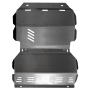 Fullback Engine Shielding - Aluminum Crankcase Protection