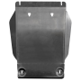 Protección del tanque trasero completo - Aluminio