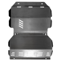 Amarok Motorpanzerung - Aluminium Kurbelgehäuseschutz - (Doppelkabine)