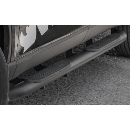 Marchepieds Musso - Tubulaires Noirs - Double Cabine